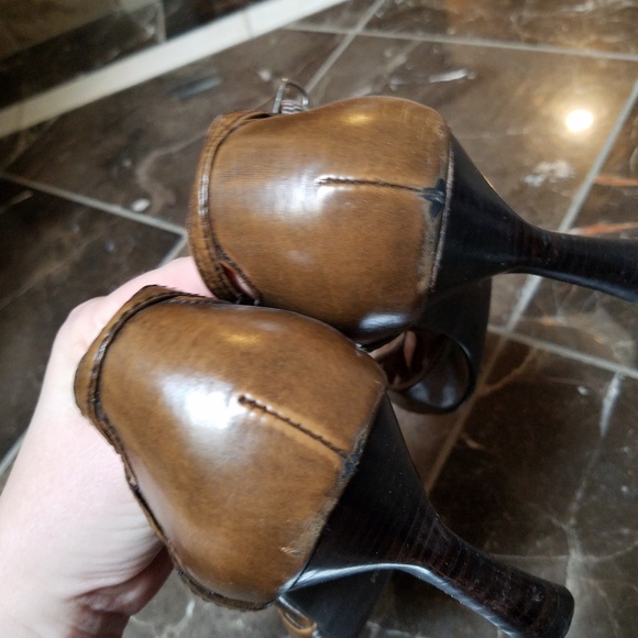 Mudd cognac brown heels - Picture 8 of 8